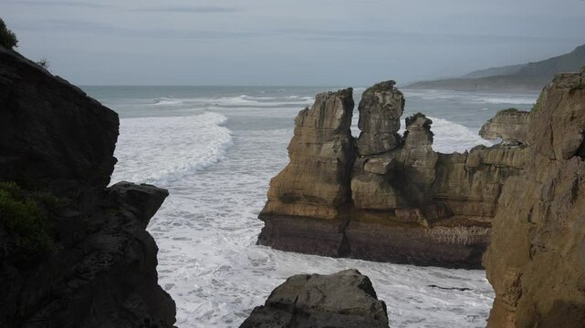 Pancake Rocks,  Punakaiki