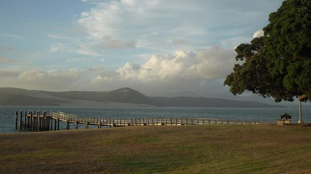 Omapere and Opononi, New Zealand
