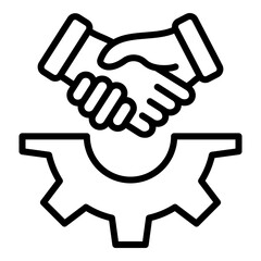 Obraz premium Commitment Icon