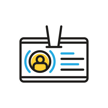 recommend clip art: Multi color icon for identification