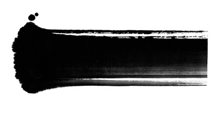 Fototapeta premium 墨の痕跡