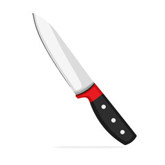 Very Simple flat 2D icon Chefas knife collection isolated on a white background, vector, flat design, animation design, simple flat 2D icon, minimalist design, clipart