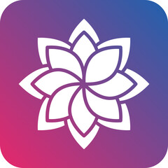 Flower icon style