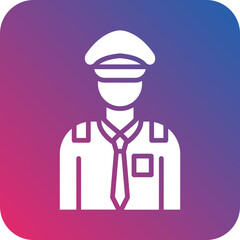 Police Man icon style