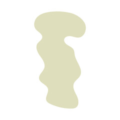 abstract blobs dull green for background	