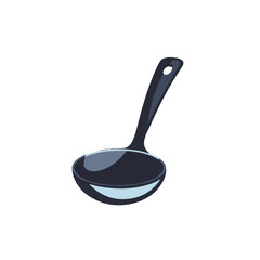 Very Simple flat 2D icon ladle collection isolated on a white background, vector, flat design, animation design, simple flat 2D icon, minimalist design, clipart