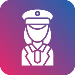 Lady Driver icon style