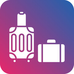 Luggage icon style