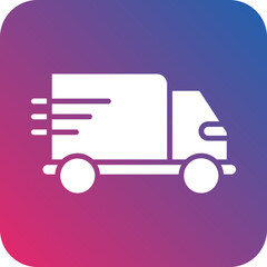 Delivery Truck icon style