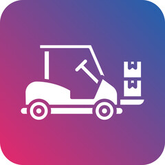Forklift icon style