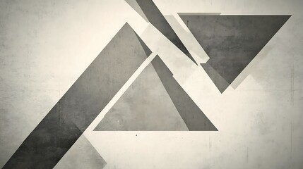 Abstract triangle composition for background or design