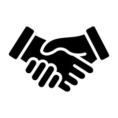 Fototapeta premium Handshake Icon