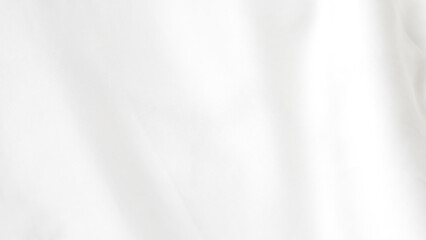 A simple and clean white fabric with a soft and smooth texture.