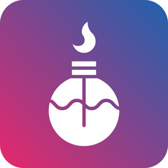 Alcohol Burner icon style