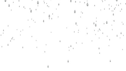 雨が降り注ぐ様子