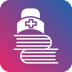 Nursing Education icon style