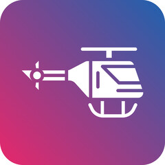 Helicopter icon style