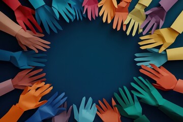 Hand Holding Color Swatches