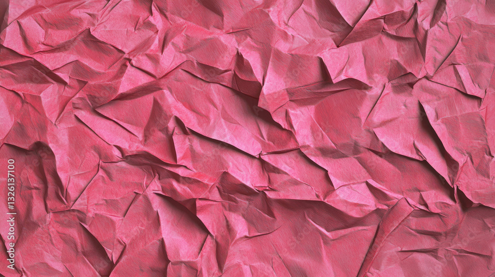 Poster Realistic abstract red paper texture for creative design projects