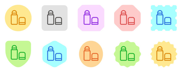 Editable lip balm vector icon. Cosmetics, makeup, skincare, beauty. Part of a big icon set family. Perfect for web and app interfaces, presentations, infographics, etc