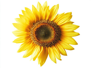 Fototapeta premium Bright sunflower blooms under natural light showcasing vibrant petals