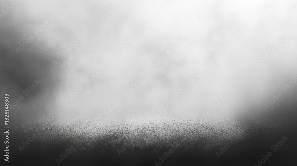 Aufkleber atmospheric dust and fog texture for grunge overlay design
