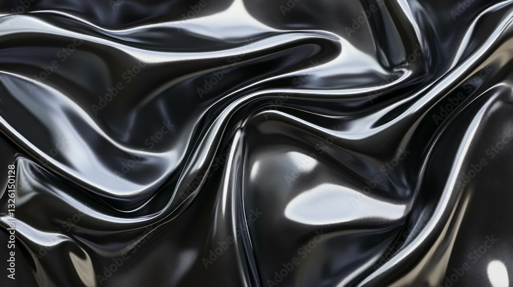 Aufkleber elegant abstract texture with shiny jet and chaotic sheen patterns for design and decor
