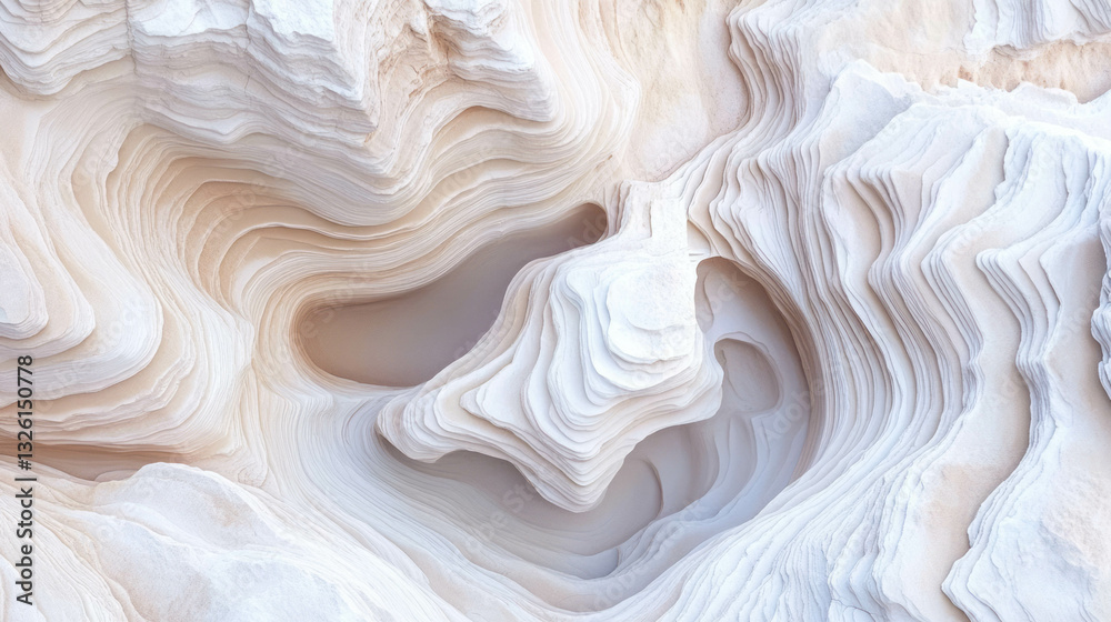Poster elegant sandstone layers textured pattern for nature inspired design