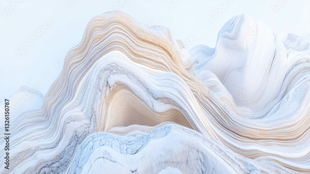 Poster elegant sandstone texture with layered chaos for abstract designs