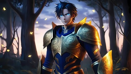 Legendary male warrior