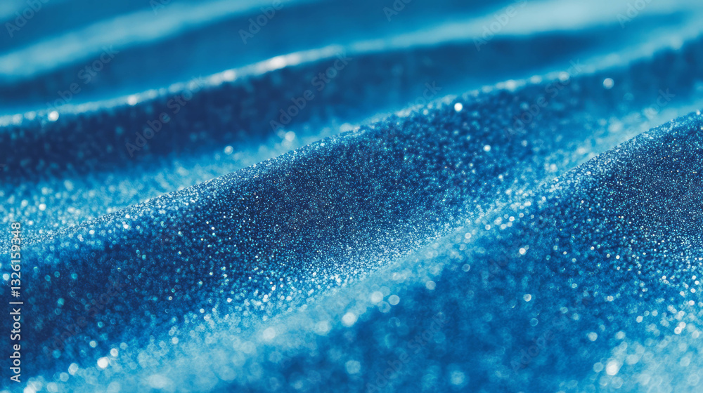 Poster abstract blue sandpaper texture with grit particles chaos for creative background design