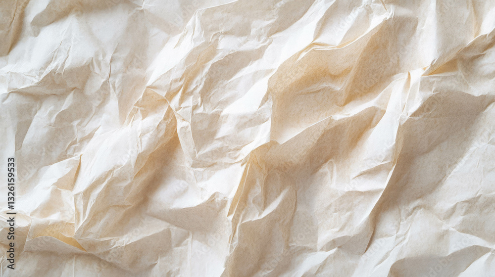 Poster abstract texture of crumpled bond paper for design and background concepts