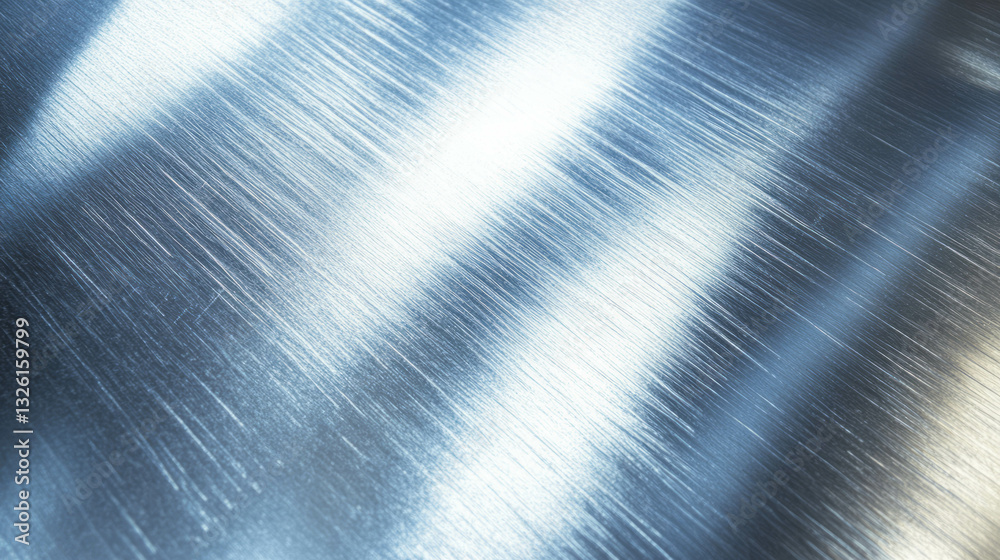 Poster abstract brushed metal texture with chaotic grain pattern for modern design