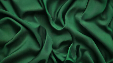 Fototapeta premium Elegant casino green linen weave texture for textile design and interiors