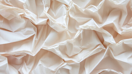 Abstract background with crumpled craft paper texture for design