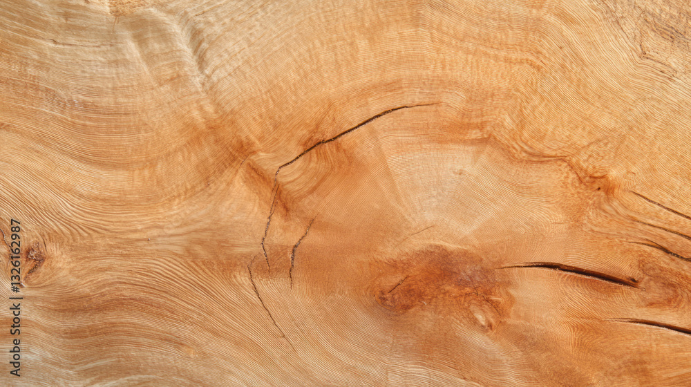 Poster natural wood surface with cut marks and nicks for rustic texture design