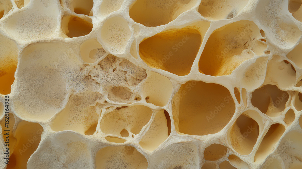 Poster Intricate fulgurite texture with branching patterns for design and art inspiration