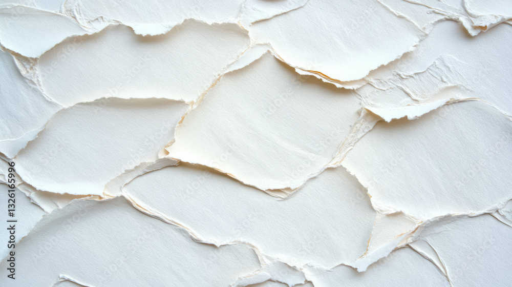 Poster Artistic handmade paper texture with deckle edge for creative design projects