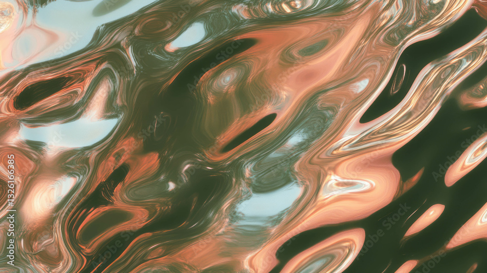 Poster abstract kingwood texture with chaotic chatoyancy for art and design