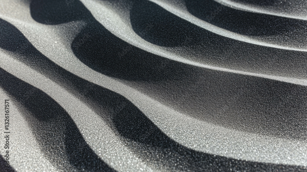 Poster abstract medium sandpaper texture with wavy patterns