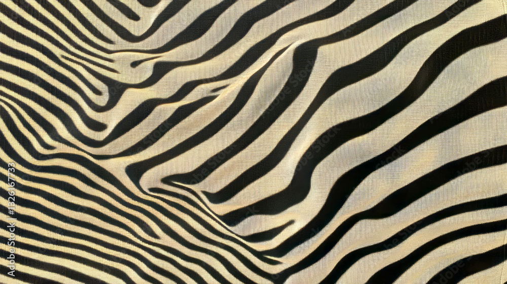 Leinwandbilder abstract moire patterns and optical illusion with interference chaos for modern design