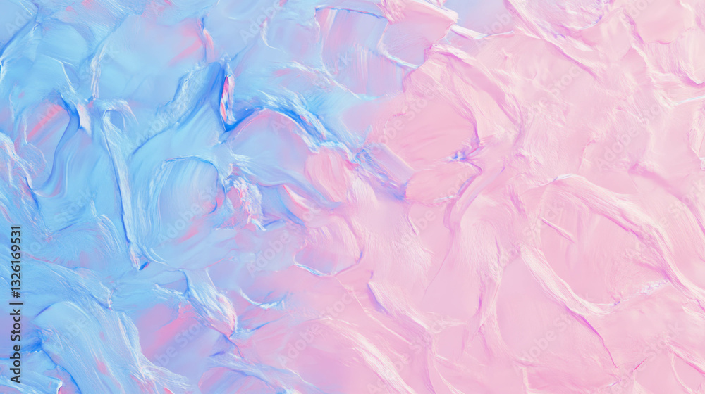 Poster abstract texture with pink and blue gradient for minimalist design