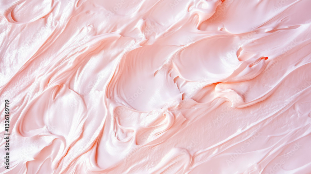 Aufkleber Pink ivory and sheen texture with chaotic flow pattern for modern design background