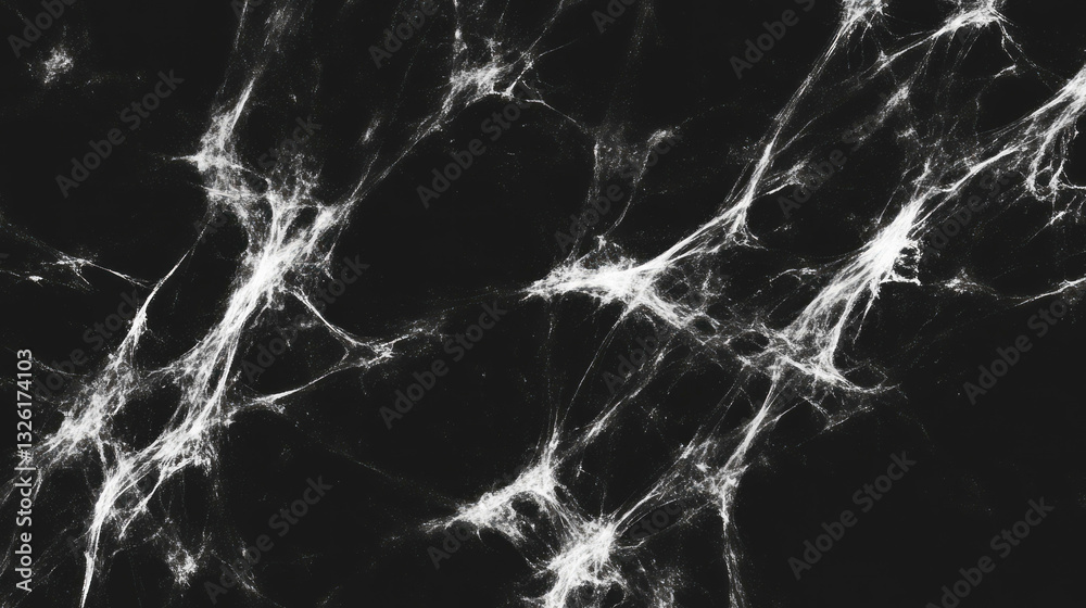 Poster abstract chaotic texture of scratches and abrasions on dark surface for design background