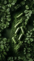 The vibrant green Moringa leaves contain an antioxidant-rich, restorative formula, delivering natural nourishment and healing to the body.