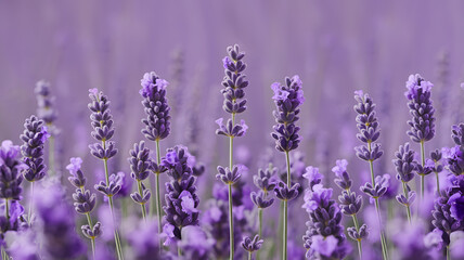 Fototapeta premium Realistic illustration of fresh, ripe lavender, emphasizing its smooth texture and vibrant color, against a clean white background for a fresh and minimalistic aesthetic.