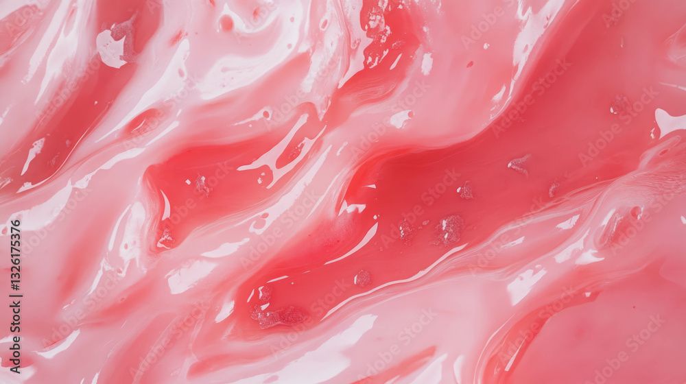 Poster vibrant texture of thimbleberry jam capturing softness and chaos for creative design