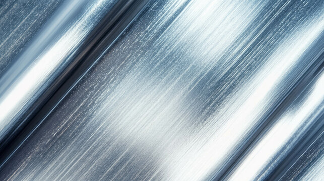 Abstract titanium texture featuring light and chaotic patterns