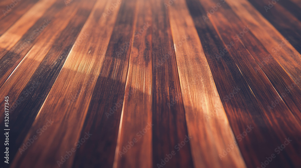 Poster natural ziricote wood texture with abstract patterns for design projects