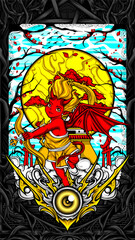 devil cupid illustration